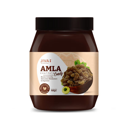 Jiva Ayurveda Amla Chatpata Candy, Ayurvedic Candy with Amla and Spices, Rich in Dietary Fiber and Vitamin C (10)