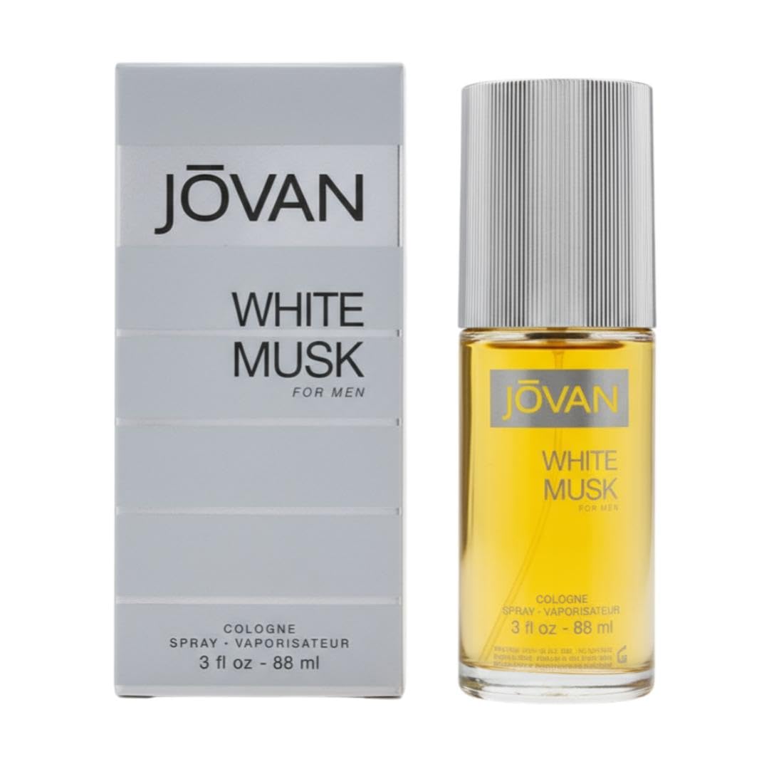 Jovan Men White Musk Cologne Spray, 88ml, Eau de Cologne