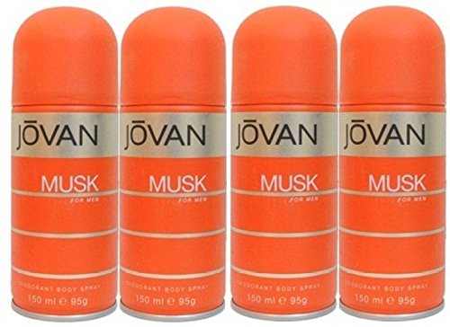 Jovan Musk Body Spray for Men, 600ml, Deodorant