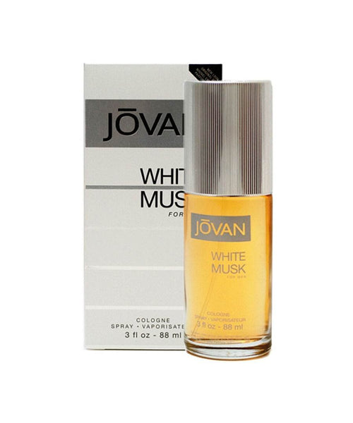 Jovan White Musk Eau de Cologne for Men, 88ml, Modern Scent