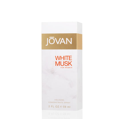Jovan White Musk for Women Cologne Spray, 2 fl oz, Modern Eau de Cologne - back view