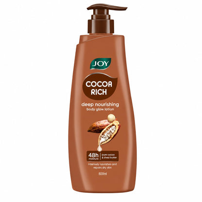 JOY Cocoa Rich Body Lotion with Shea Butter and Cocoa Butter, Non-Greasy Lightweight Formula, Unisex (7)