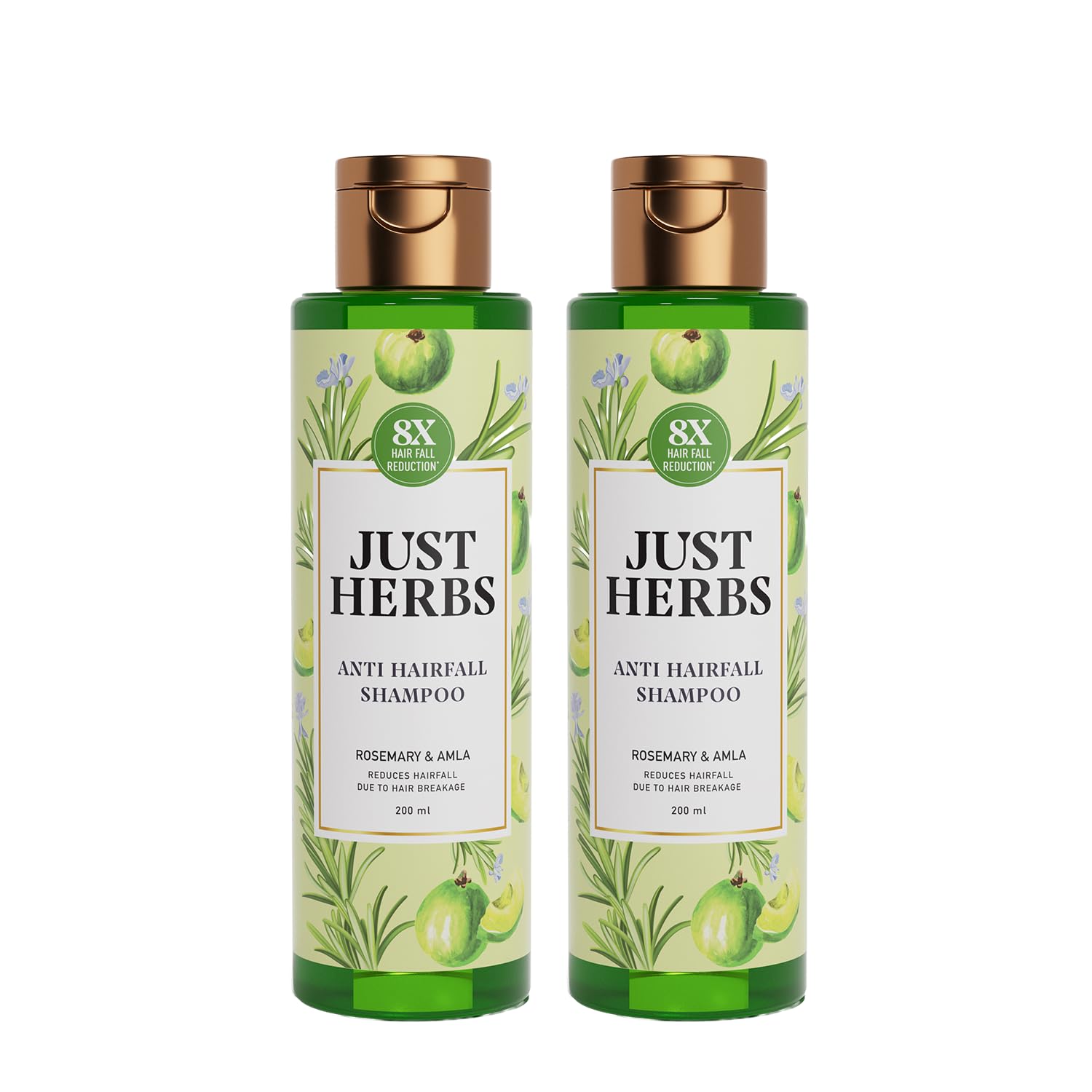 Just Herbs Ayurvedic Shampoo with Amla, Hibiscus & Neem for Normal to Oily Hair (10)