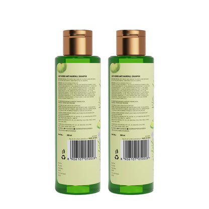 Just Herbs Ayurvedic Shampoo with Amla, Hibiscus & Neem for Normal to Oily Hair - size and scale (12)