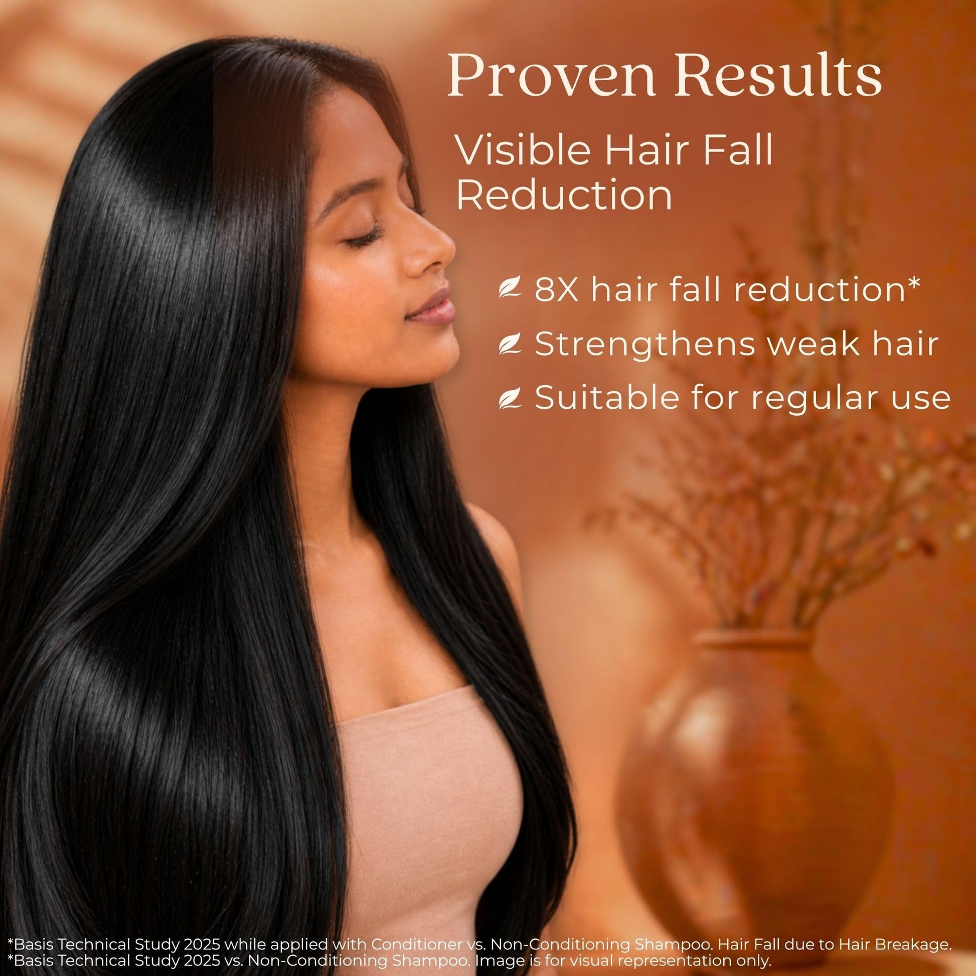 Just Herbs Ayurvedic Shampoo with Amla, Hibiscus & Neem for Normal to Oily Hair - ingredients panel
