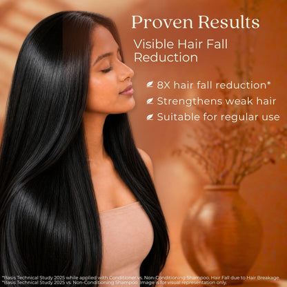 Just Herbs Ayurvedic Shampoo with Amla, Hibiscus & Neem for Normal to Oily Hair - ingredients panel