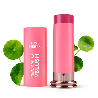 Just Herbs Dewy Glow Blush Stick, Cream Blush for Eyes Cheeks and Lips, Shea Butter and Cica, 14g (9)