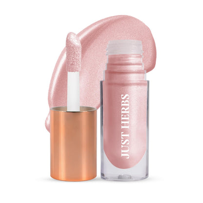 Just Herbs Glaze Nectar Ultra Radiance Liquid Highlighter, 6g, Face Shaping Makeup with Shea Butter and Aloe Vera (11)