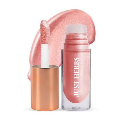 Just Herbs Glaze Nectar Ultra Radiance Liquid Highlighter, 6g, Face Shaping Makeup with Shea Butter and Aloe Vera (12)