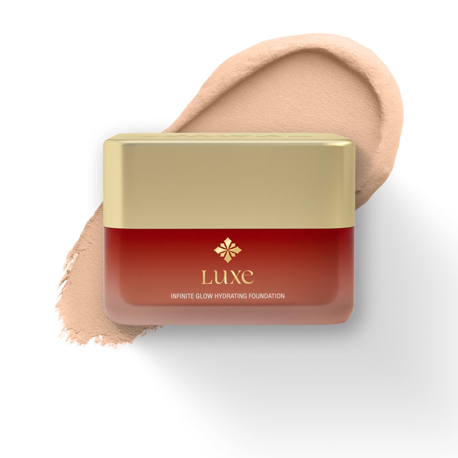 Just Herbs Luxe Infinite Glow Hydrating Foundation, Whipped Mousse Makeup, Soft Matte Finish, Ayurvedic Formula, 6 Shades (13