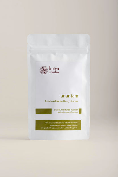 KALYA SHASTRA Anantam Luxurious face and body cleanser | cleanser for Skin,Body and Face | Hydrating & cooling cleanser - bac