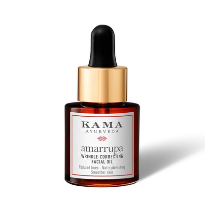 Kama Ayurveda Amarrupa Facial Oil with Centella Asiatica, 15ml, Face Moisturizer