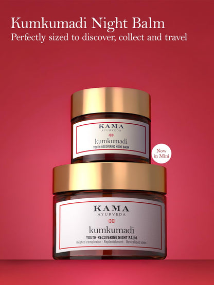 Kama Ayurveda Kumkumadi Night Balm, Unisex Night Cream with Natural-Origin Ingredients - ingredients panel