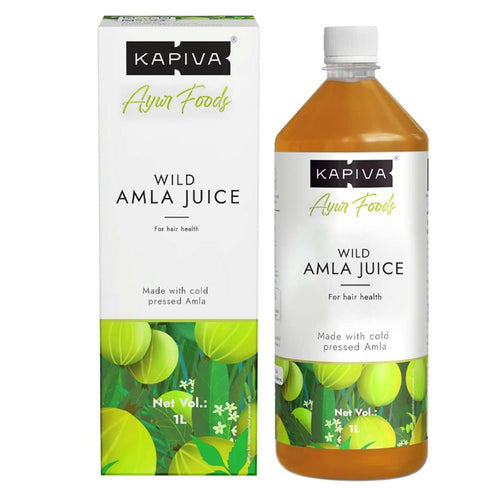 Kapiva Wild Amla Juice, 1L, Cold-Pressed, No Added Sugar