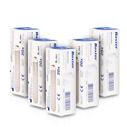 KASHSURG Disposable Ear Thermometer Lens Filters, Universal Fit for ThermoScan, Snap-On Design (10)