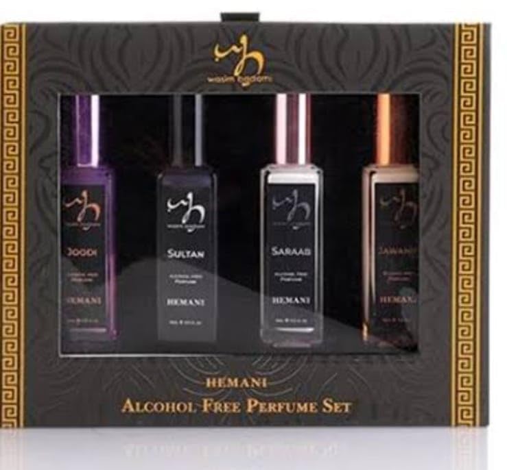 Keysoul 4-in-1 Infinity Perfume, 80ml, Unisex Fragrance with Multi-Layered Scent Notes - back view