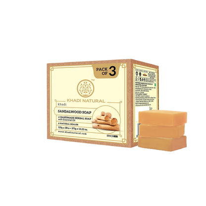 Khadi Natural Herbal Bath Soap, Solid Soap Bar, Pack of 3, 499g - ingredients panel (16)