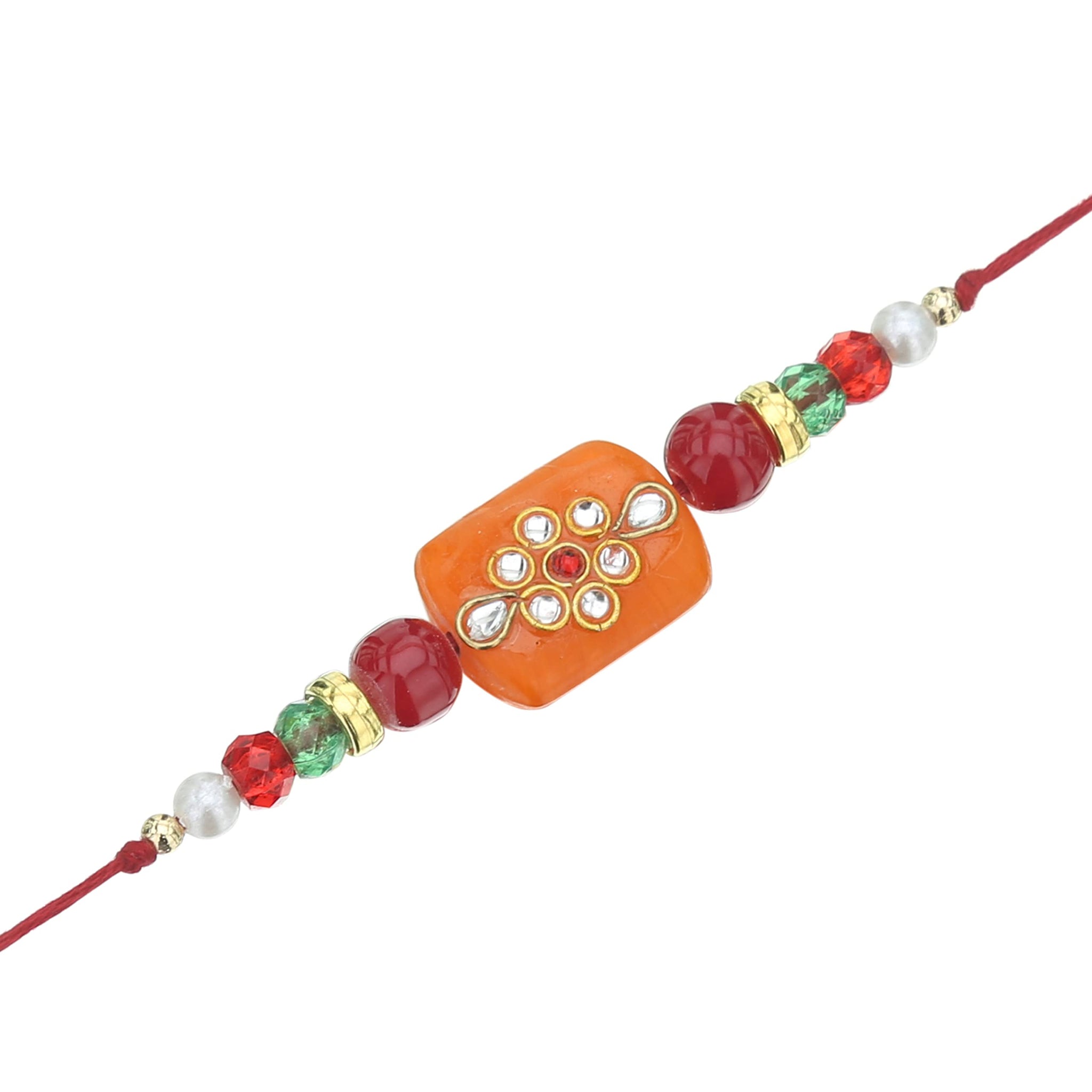 Khillayox Stylish rakhi for brother with greeting card| Rakhi/Raksha Bandhan Special & Stylish Greeting Card Rakhi Gift with 