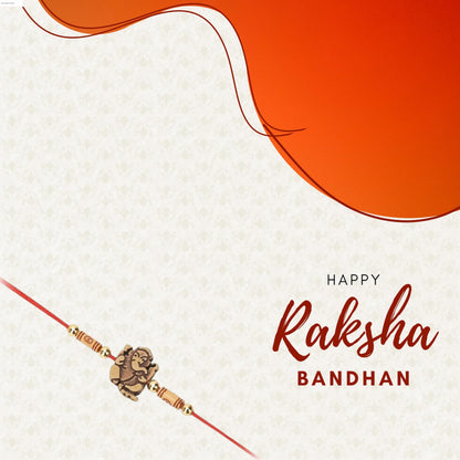 Khillayox Stylish rakhi for brother with greeting card| Rakhi/Raksha Bandhan Special & Stylish Greeting Card Rakhi Gift with 