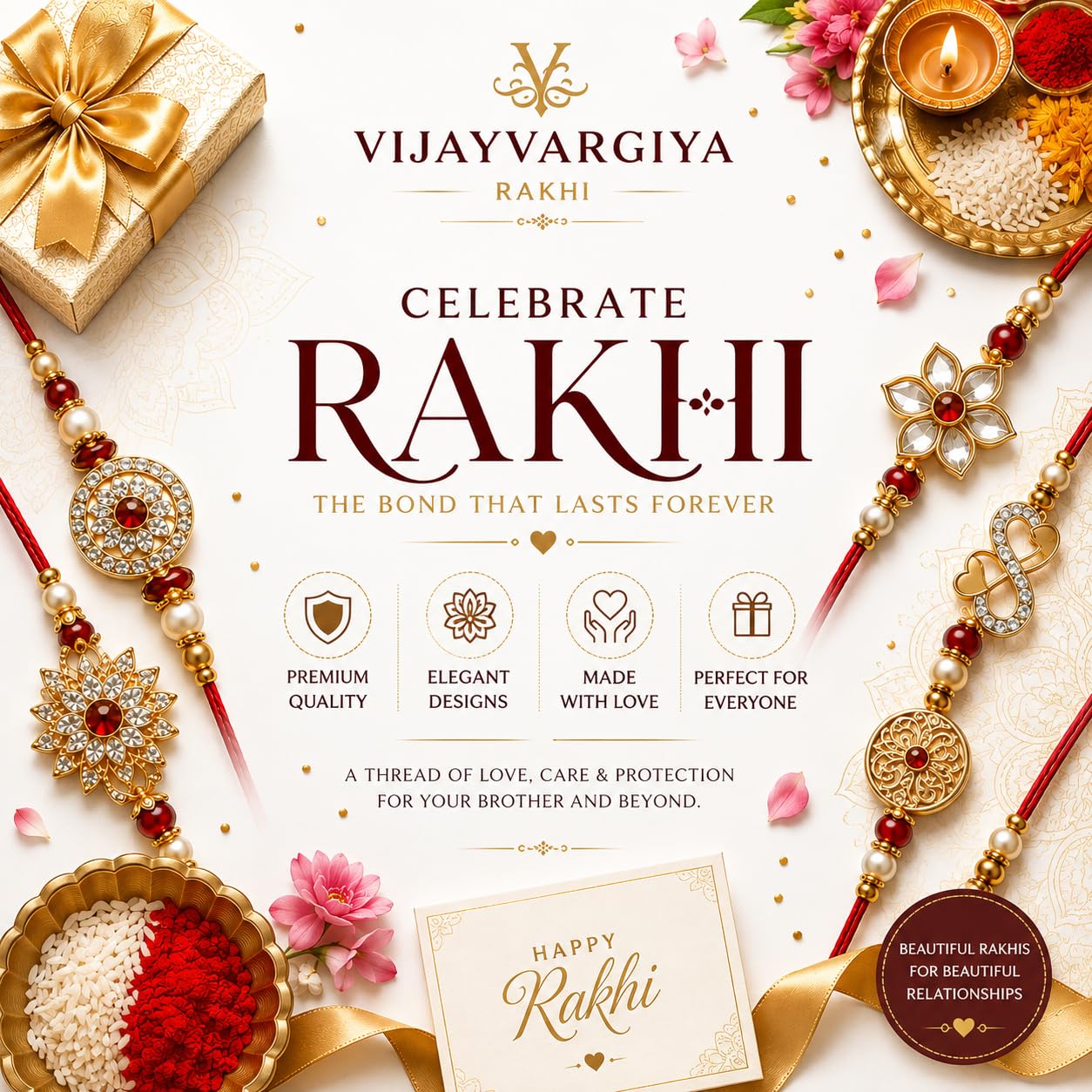 Kids Metal Rakhi – Cartoon Character Rakhi/Bracelet for Boys | Durable Design with Roli Chawal | Raksha Bandhan Gift Card (BH