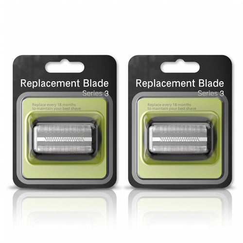 KIONCARE Electric Shaver Replacement Head 32B, Foil and Cutter Compatible with Braun Series 3 Models S3 3040s 3010s 310s 3000