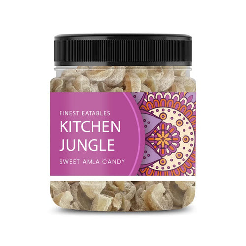 Kitchen Jungle Dried Sweet Amla Candy, 200g, Natural Classic Snack