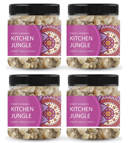 Kitchen Jungle Dried Sweet Amla Candy, 200g, Natural Classic Snack (5)
