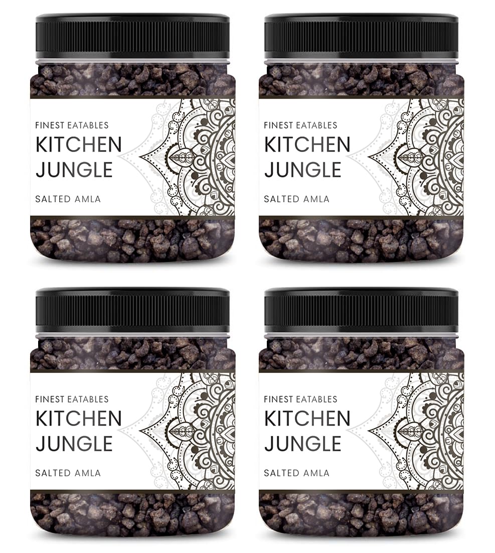 Kitchen Jungle Salted Amla (Gooseberries) - All-Natural, Jar Pack, Traditional Indian Snack (7)