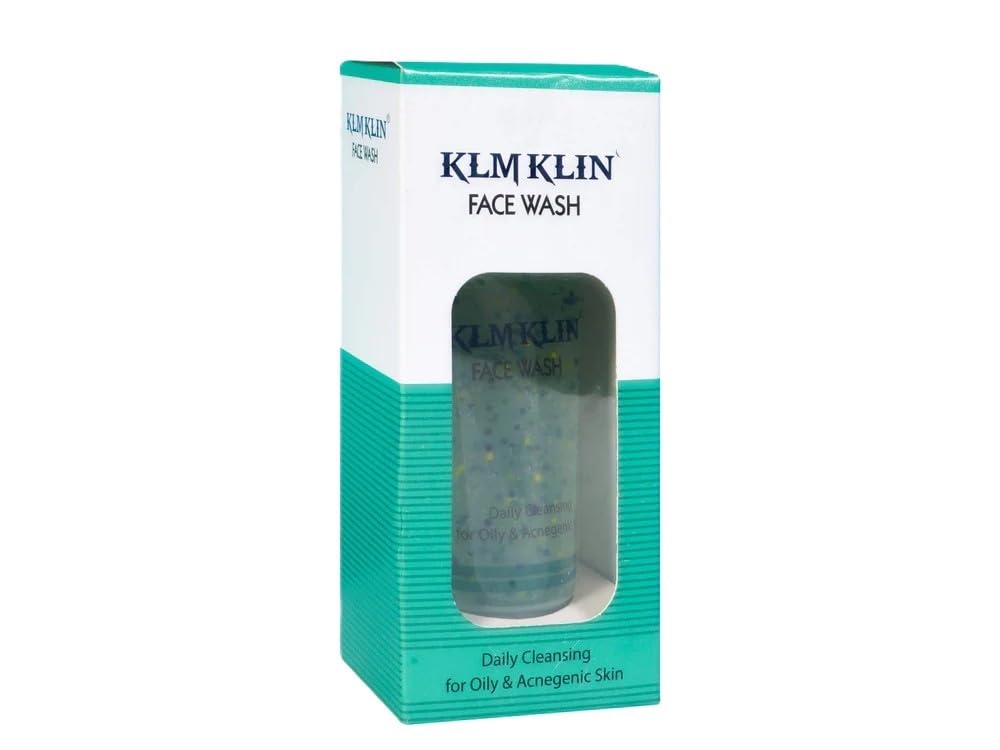 KLMKLIN Face Wash, Gel Cleanser for Oily & Acne-Prone Skin, 100ml