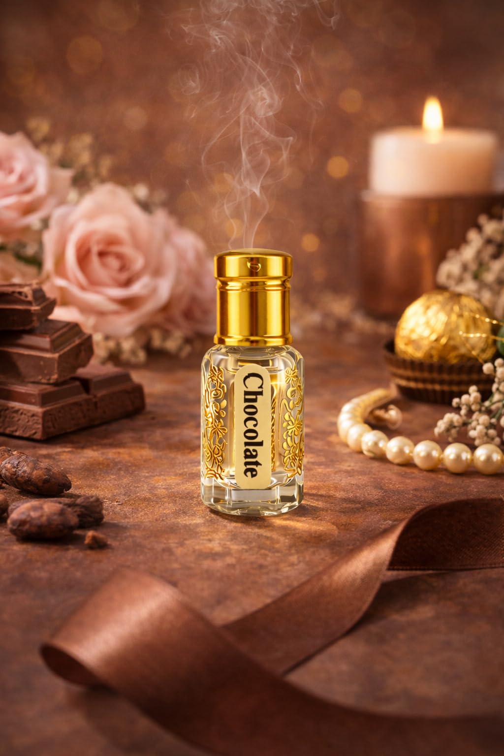 KOSTA Black Oudh Attar Roll-On Concentrated Perfume Oil, Alcohol-Free, 6ml, Unisex Oud Fragrance - ingredients panel (13)