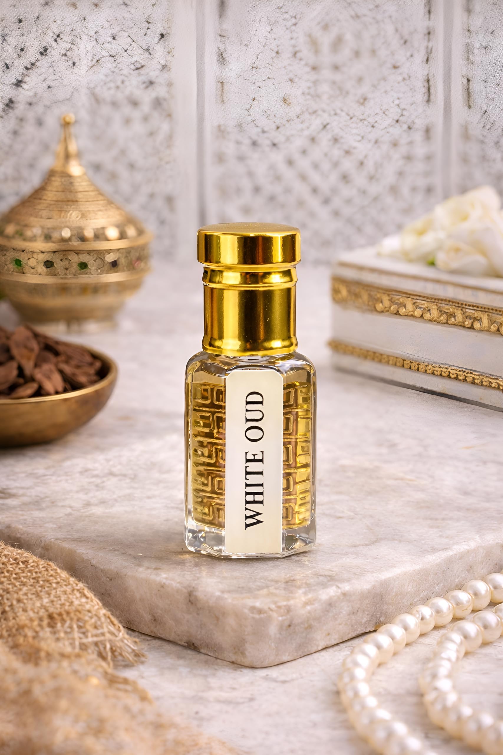 KOSTA Black Oudh Attar Roll-On Concentrated Perfume Oil, Alcohol-Free, 6ml, Unisex Oud Fragrance (30)