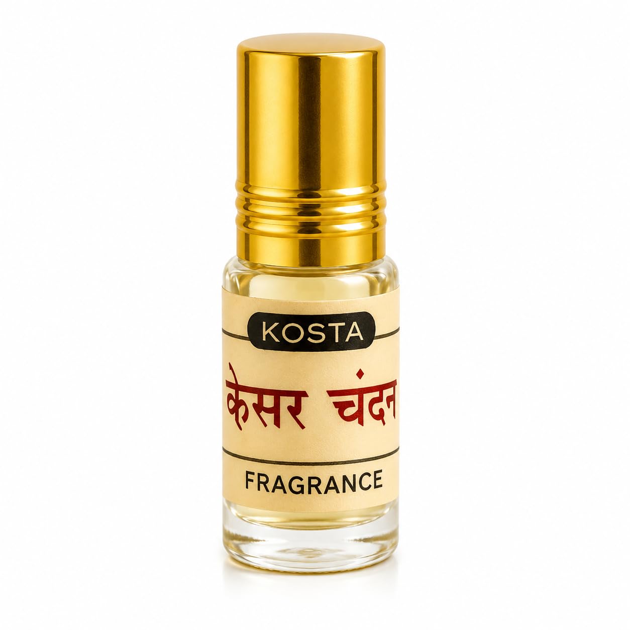 KOSTA KOSTA Black Oudh Attar for Men | Alcohol Free Long Lasting Perfume Oil | Strong Woody Smoky Oud Fragrance | Roll On Att