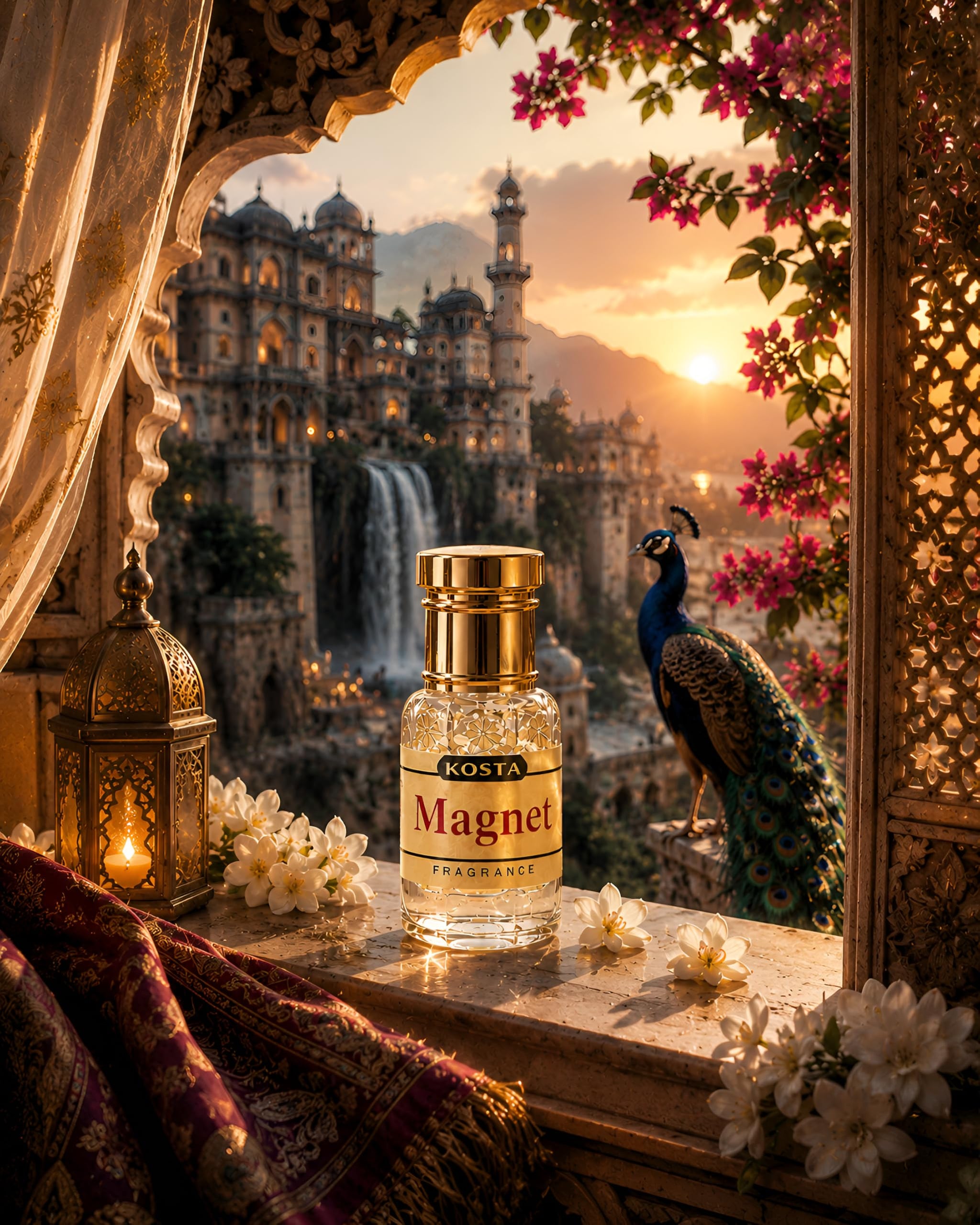 KOSTA KOSTA Black Oudh Attar for Men | Alcohol Free Long Lasting Perfume Oil | Strong Woody Smoky Oud Fragrance | Roll On Att
