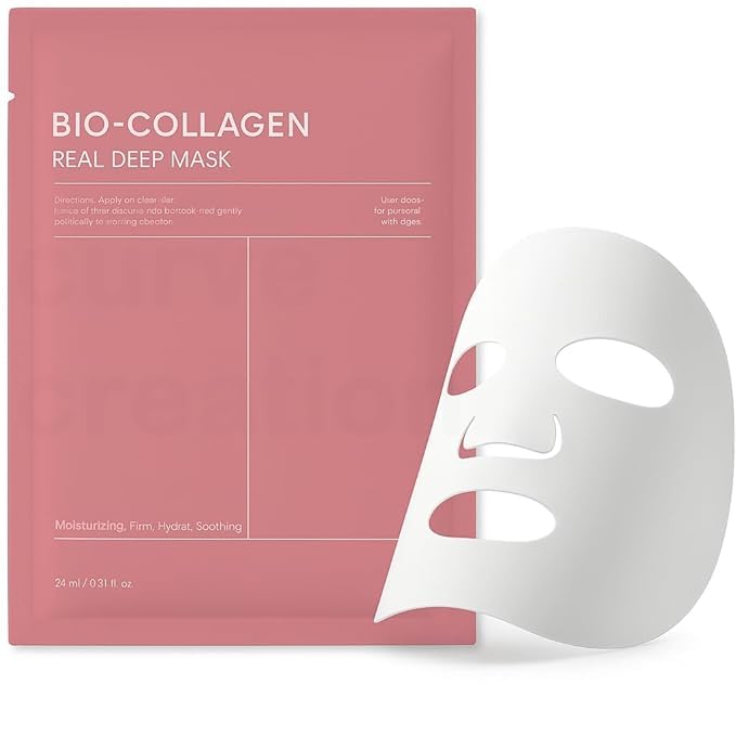 Krisheet Bio Collagen Overnight Hydrogel Face Mask, 299g, Korean-Inspired Formula