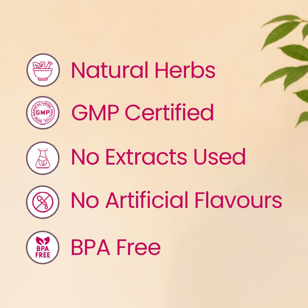 Krishna's Herbal & Ayurveda Thyro Balance Juice, Sugar Free, Kanchnar Gugglu, Herbal Supplement - close-up detail