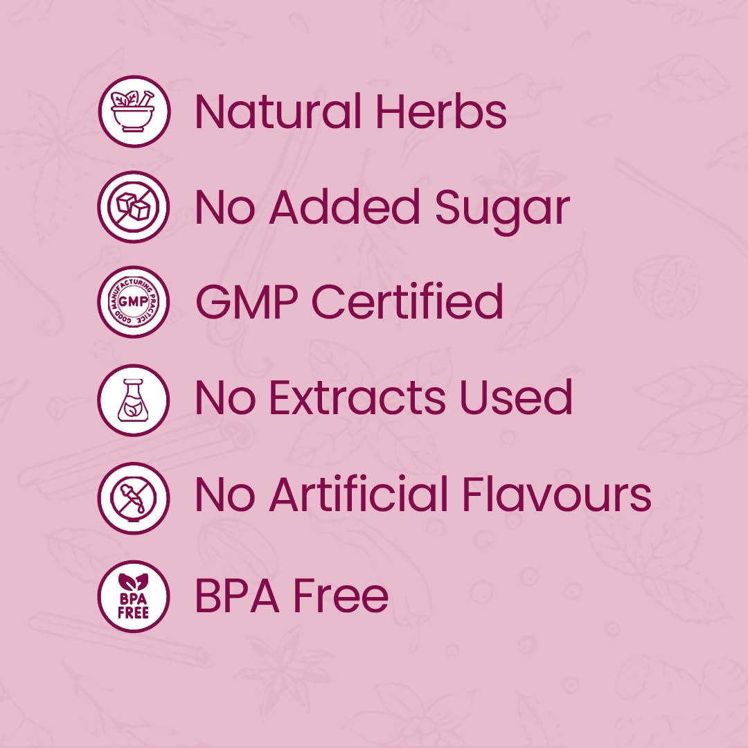 KRISHNA'S HERBAL & AYURVEDA Women's She Care Herbal Juice, 1000ml (Pack of 1), 5-Herb Blend, No Sugar Added - close-up detail