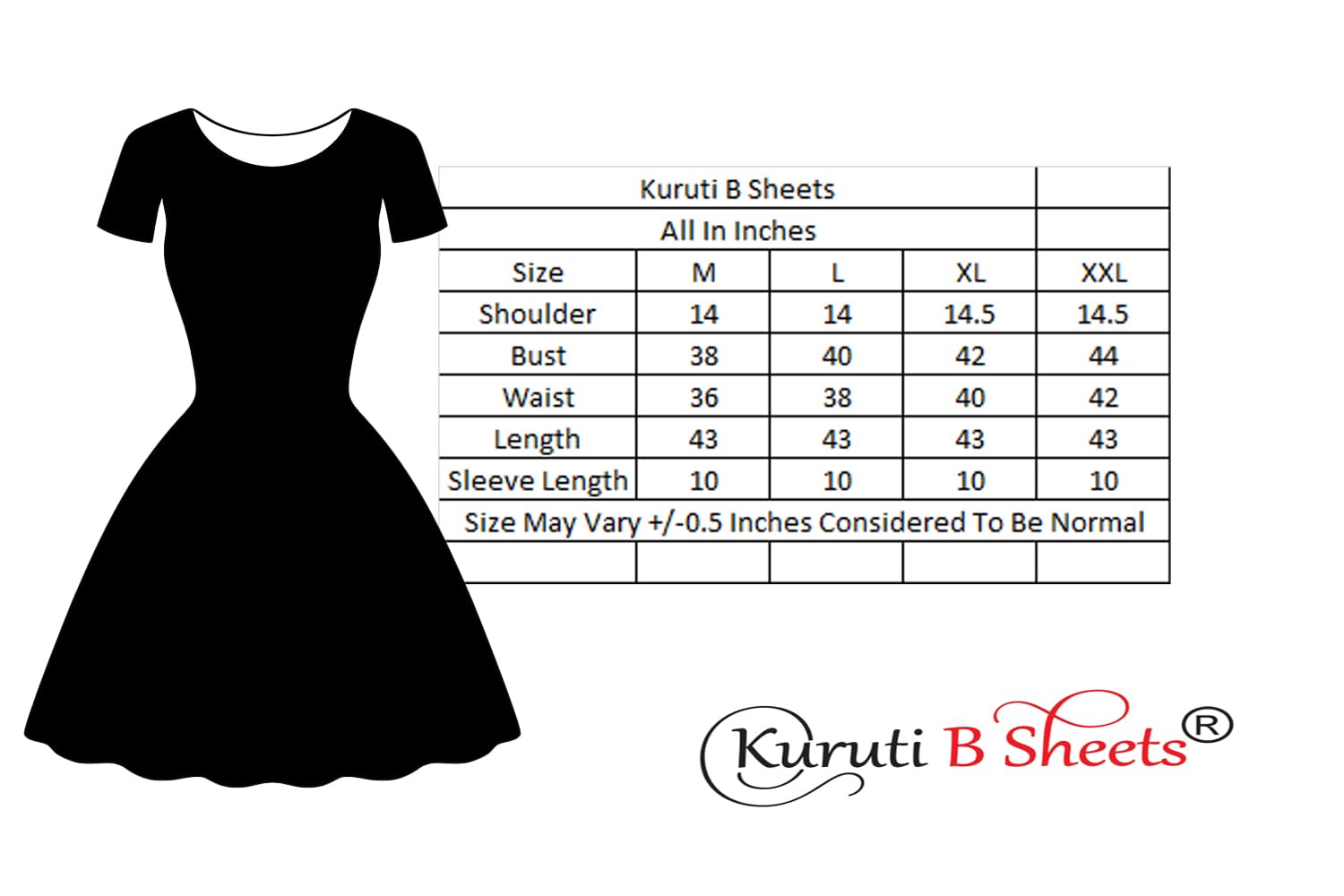 Kuruti B Sheets Women's Floral Printed Rayon Fit and Flare Tank Maxi Dress Kurta - back view