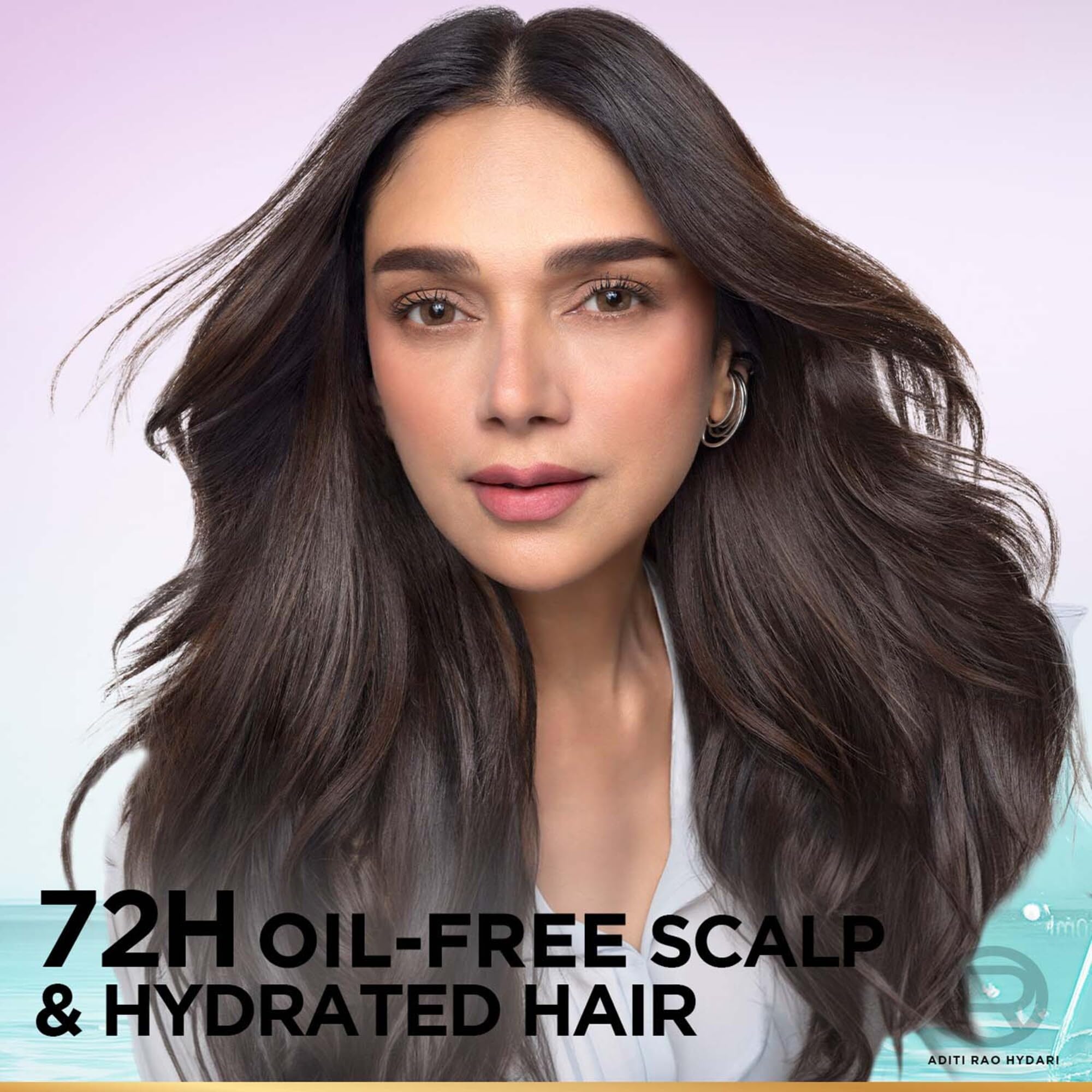L’Oréal Paris Hyaluron Pure 72H Purifying Shampoo, For oily scalp & dry hair with salicylic and hyaluronic acid, 200 ml - fro