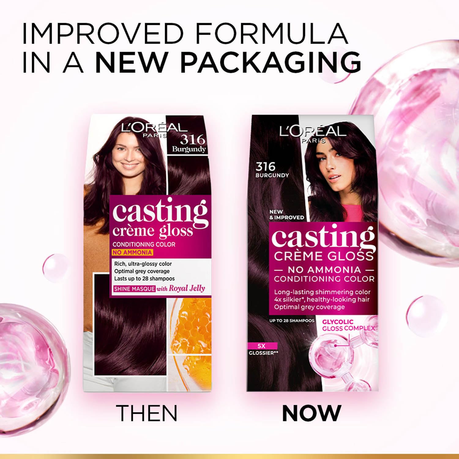 L'Oreal Paris Casting Crème Gloss Semi-Permanent Hair Color Kit, No Ammonia, with Gloves and Conditioner - size and scale (13