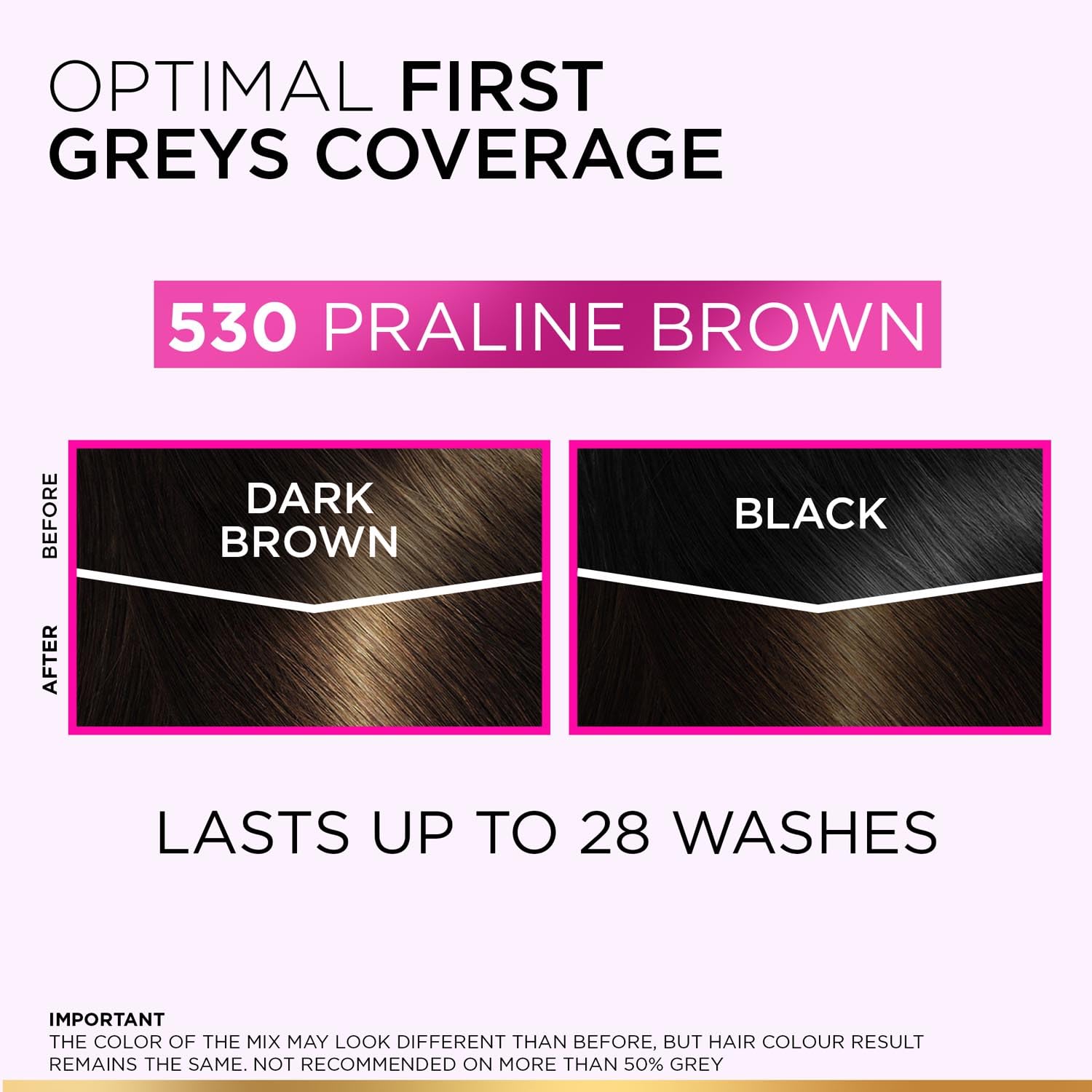 L'Oreal Paris Casting Crème Gloss Semi-Permanent Hair Color Kit, No Ammonia, with Gloves and Conditioner - label detail (27)