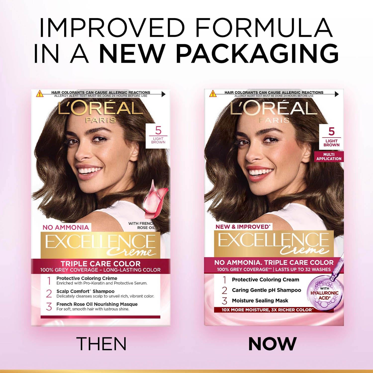 L'Oreal Paris Excellence Creme Permanent Hair Color, No Ammonia, Pro-Keratin, 72ml+100g - size and scale (39)