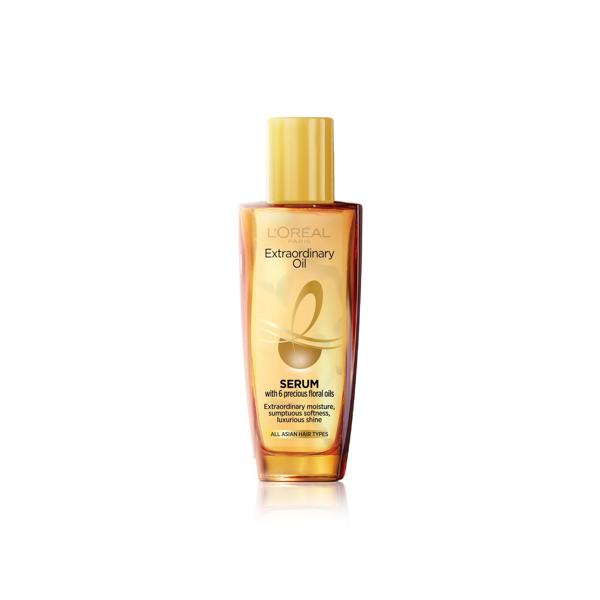 L'Oreal Paris Extraordinary Oil Hair Serum, Anti-Frizz Styling Serum with 6 Rare Flower Oils