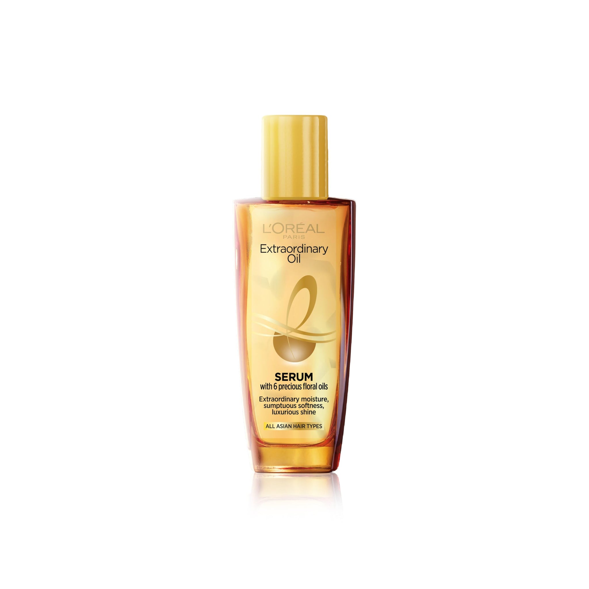 L'Oreal Paris Extraordinary Oil Hair Serum, Anti-Frizz Styling Serum with 6 Rare Flower Oils