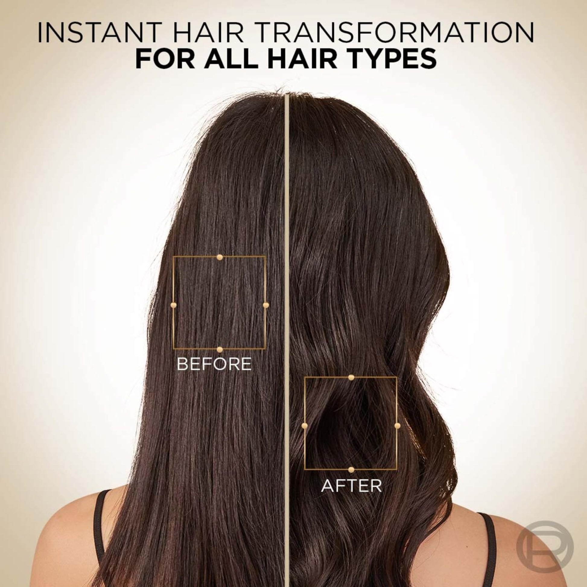 L'Oreal Paris Extraordinary Oil Hair Serum, Anti-Frizz Styling Serum with 6 Rare Flower Oils - close-up detail