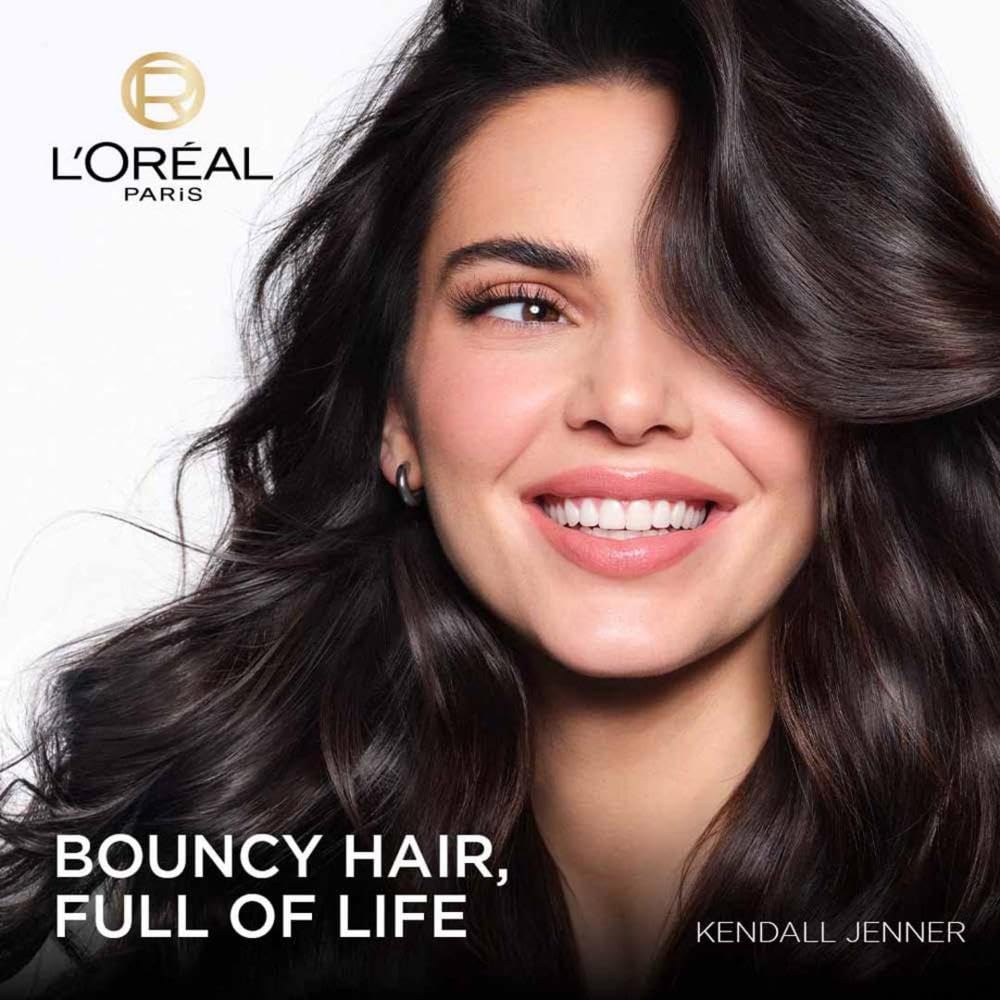 L'Oreal Paris Hyaluron Moisture 72HR Moisture Filling Shampoo with Hyaluronic Acid, for Dry Hair - front view