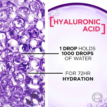 L'Oreal Paris Hyaluron Moisture 72HR Moisture Filling Shampoo with Hyaluronic Acid, for Dry Hair - back view
