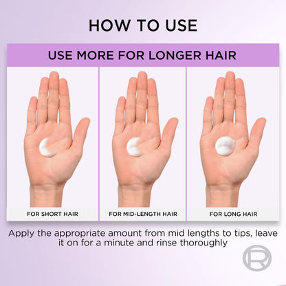 L'Oreal Paris Hyaluron Moisture Sealing Conditioner with Hyaluronic Acid, for All Hair Types - size and scale