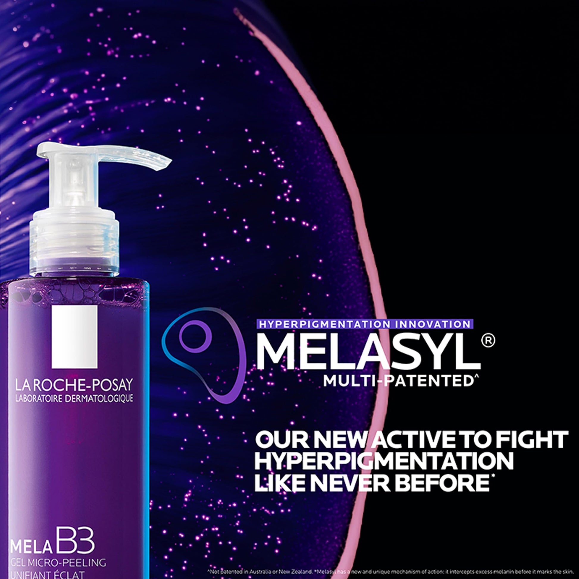La Roche-Posay Mela B3 Anti-Dark Spots Face Wash with Niacinamide, 200ml - ingredients panel