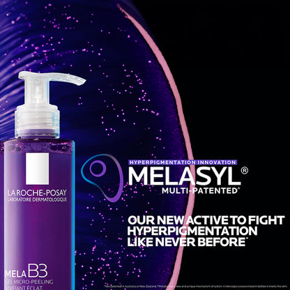 La Roche-Posay Mela B3 Anti-Dark Spots Face Wash with Niacinamide, 200ml - ingredients panel