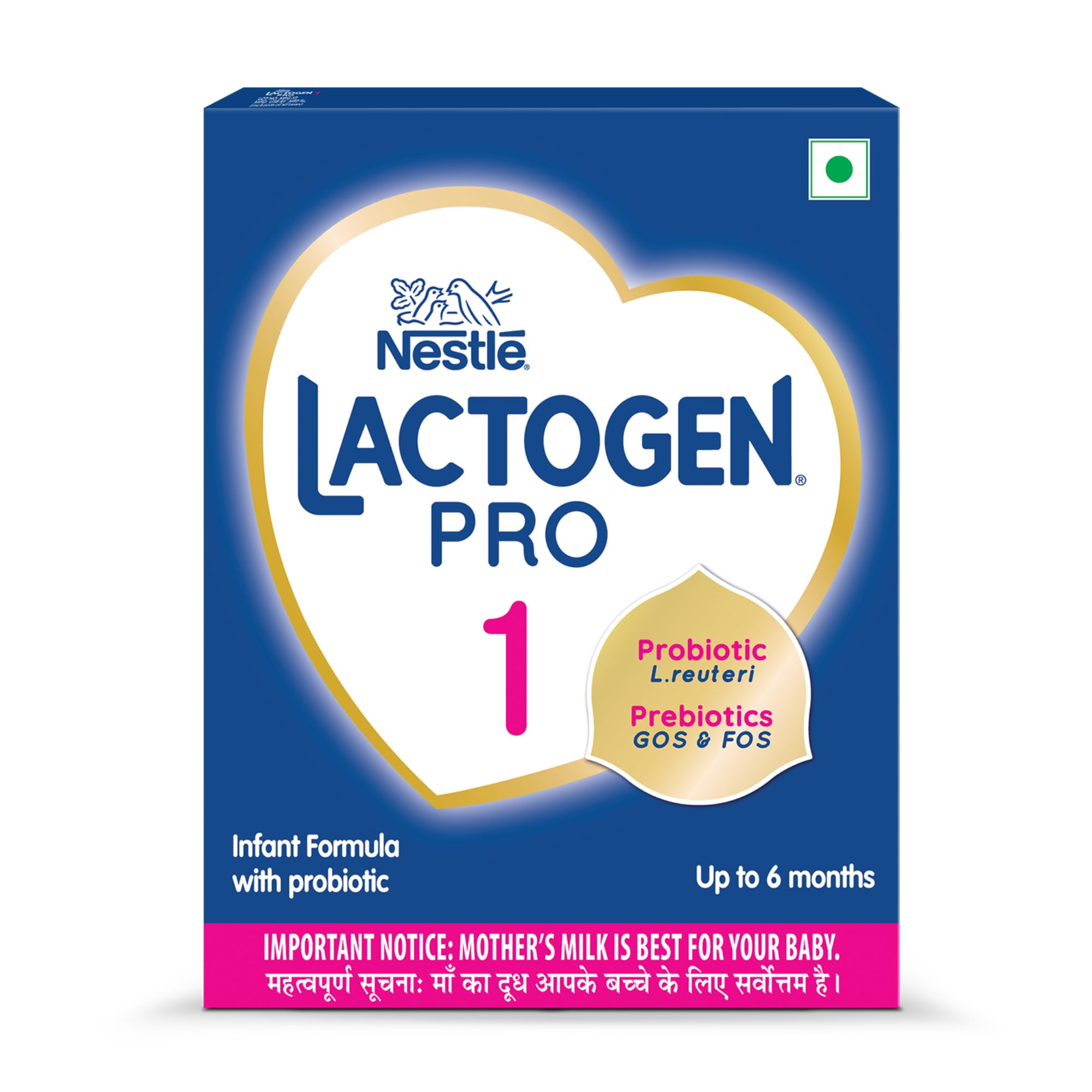 Lactogen Pro 1 Baby Milk Powder, 0-6 Months, Infant Formula with Probiotics and Prebiotics (10)